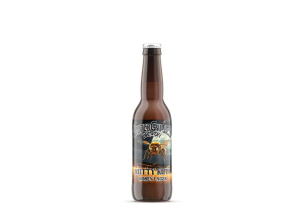 United Gypsies / Nutty Kuti Honey Lager / 7,5% / 0,33 Pullo